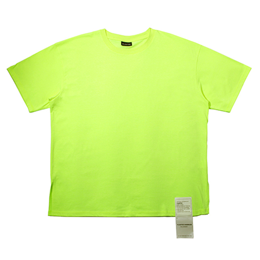 Oversize label t-shirt/neon(soldout)