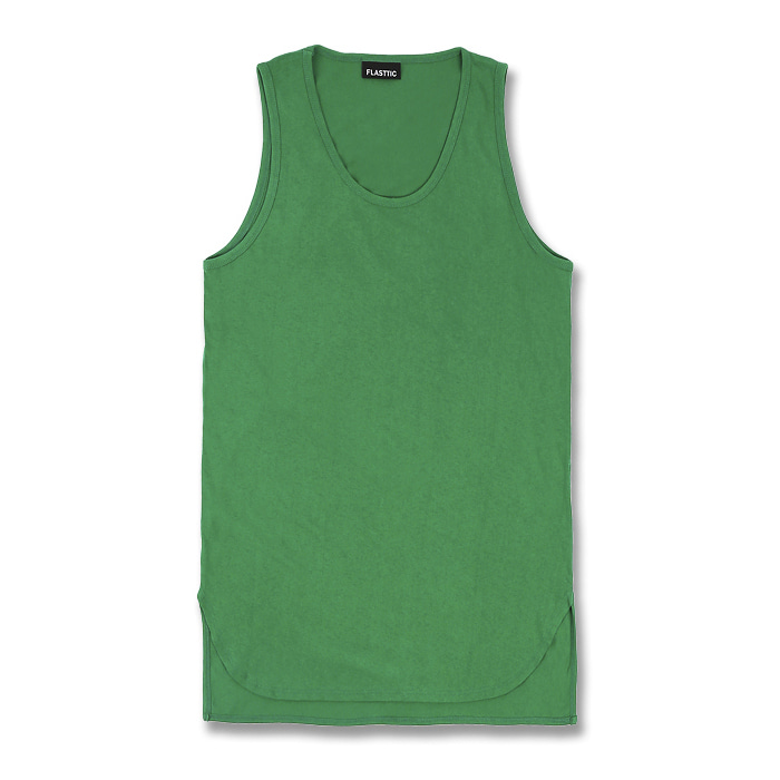 Layerde long sleeveless / green
