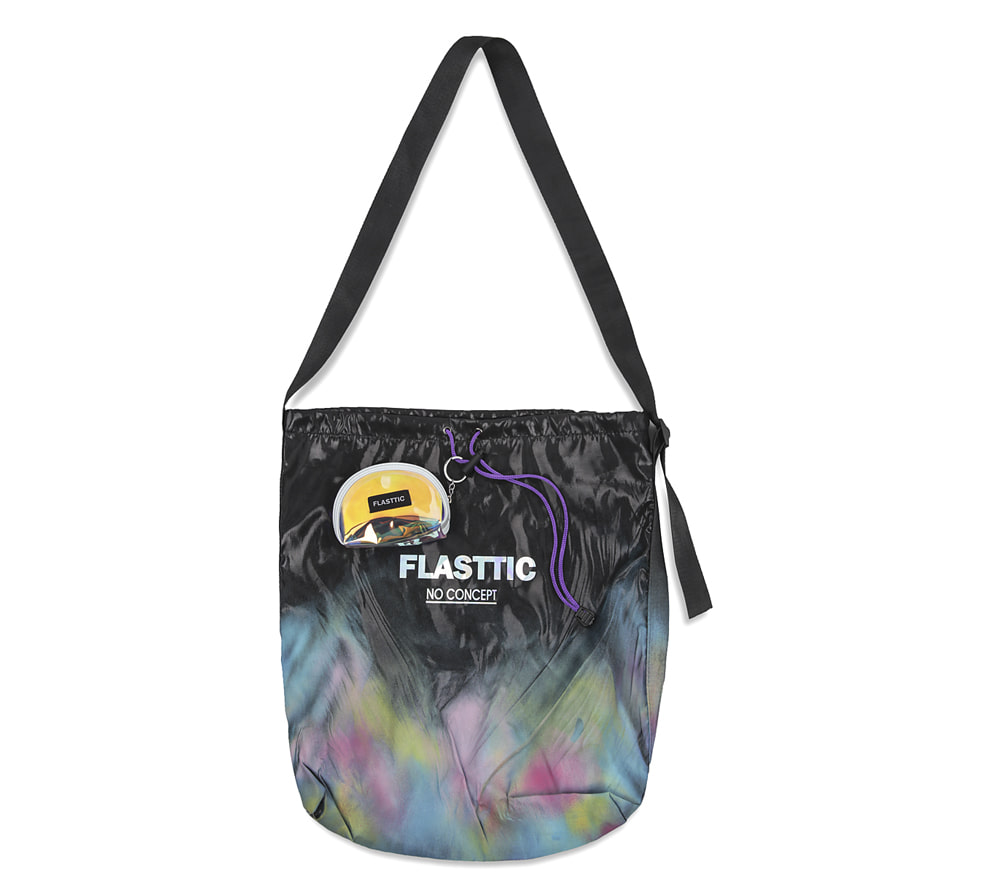 flasttic nylon logo crossbag/black(미니백은품절주문시가방만출고)